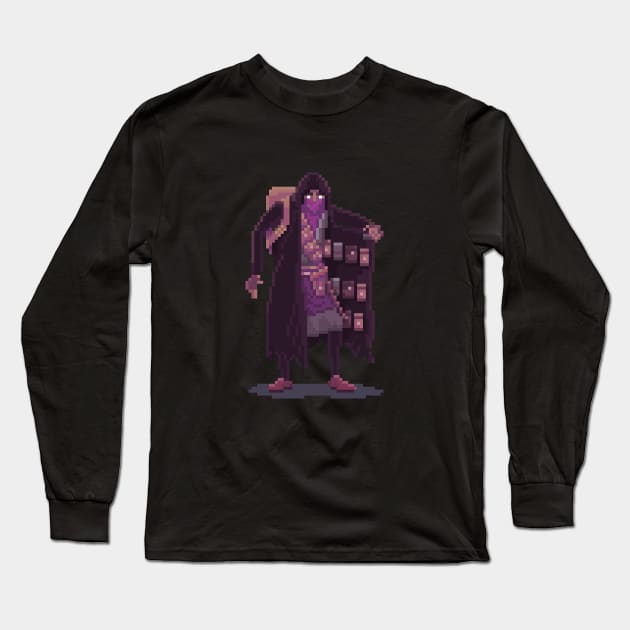 Whaddaya Buyin Merchant Long Sleeve T-Shirt by arcadeperfect